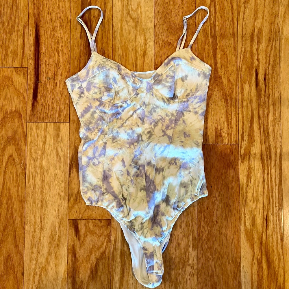 ZARA tie-dye bodysuit